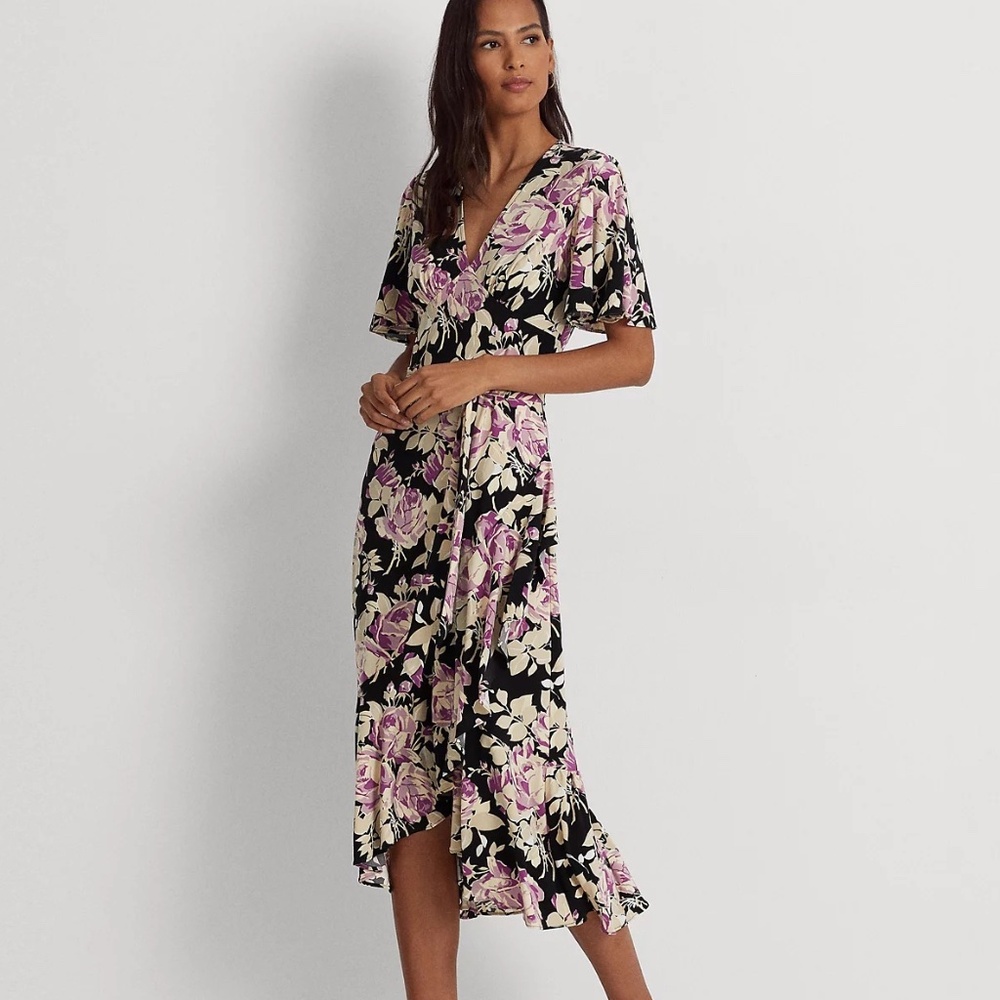 Lauren Ralph Lauren Floral Jersey Dress